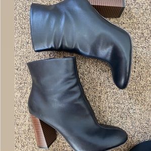 Merona Black Booties